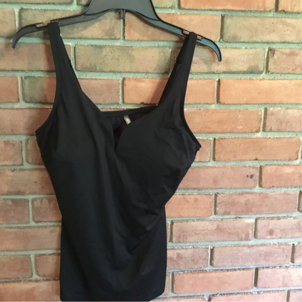 Lands' End Black Women's Swim/Tank